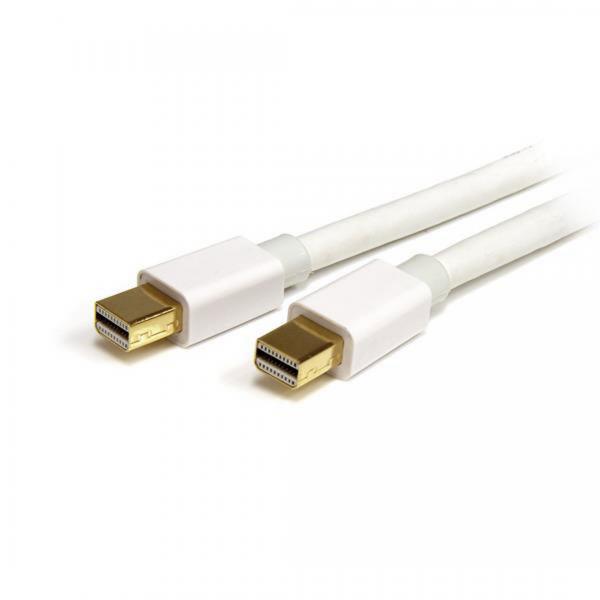 Câble mini DisplayPort 4K x 2K - M_M - 1.8 m - Blanc-1.jpg